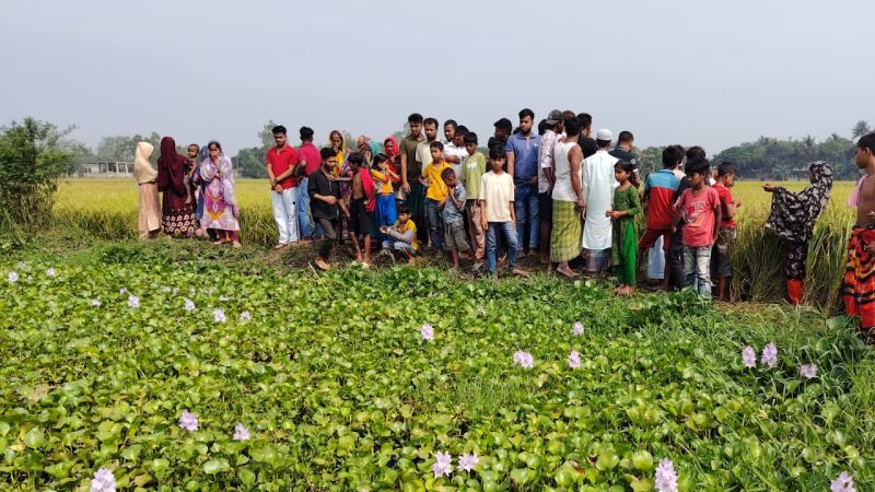 ভৈরবে ডোবা থেকে শিশুর মরদেহ উদ্ধার, ঘাতক বাবা পলাতক