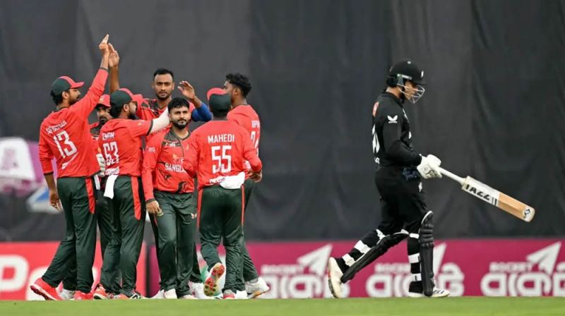 ডিএল মেথডে হার, নিউজিল্যান্ডের সঙ্গে সিরিজ ভাগাভাগি করল বাংলাদেশ